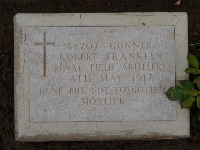 Struma Military Cemetery - Franklin, Robert